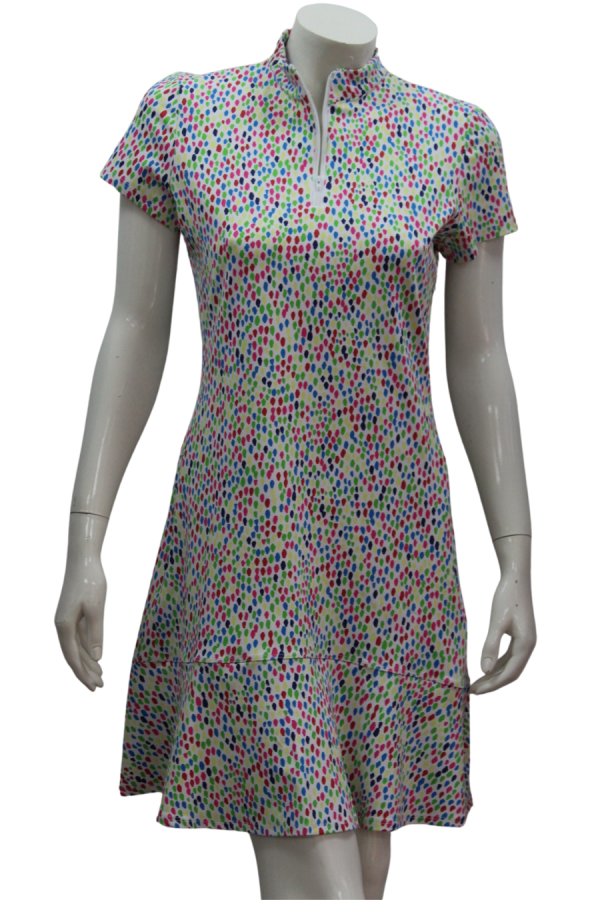 Fishers Flounce Dress in Mimi Multi- WEB exclusive!