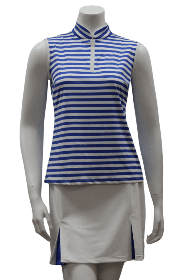Duxbury Skort in White w/ Lapis