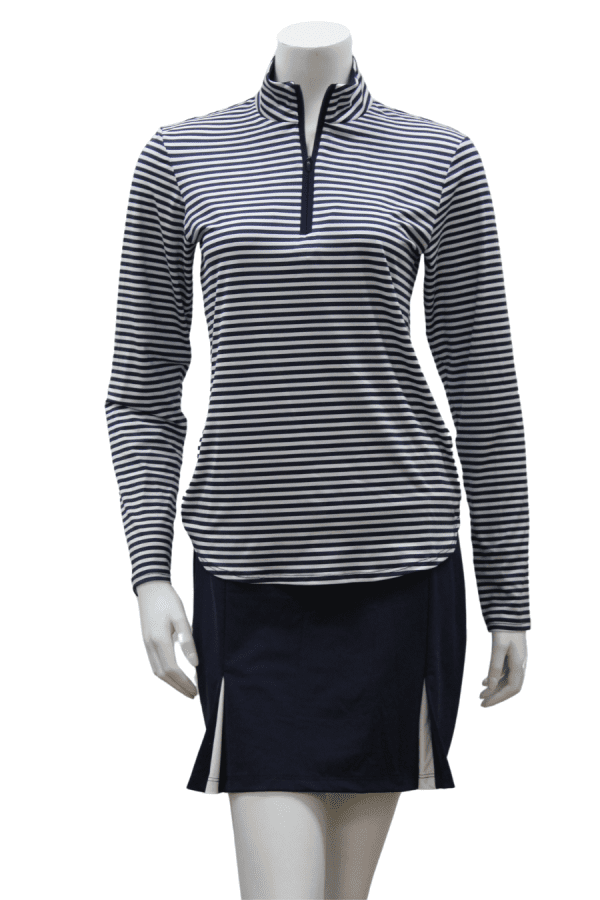 Duxbury Skort in Navy w/ White